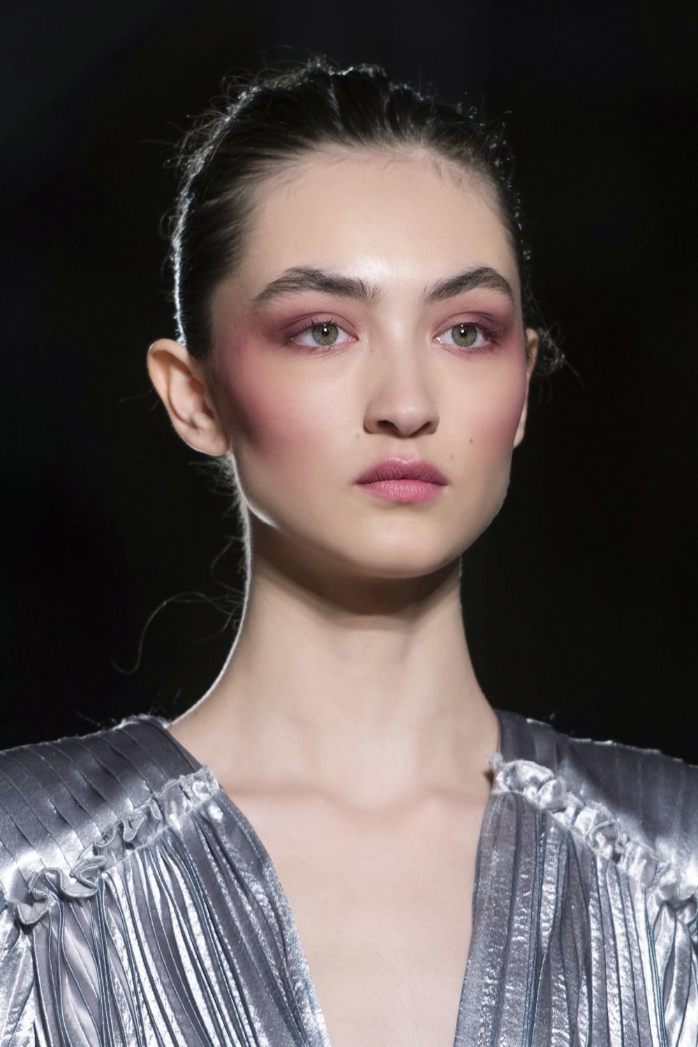 Maquillaje luminoso.