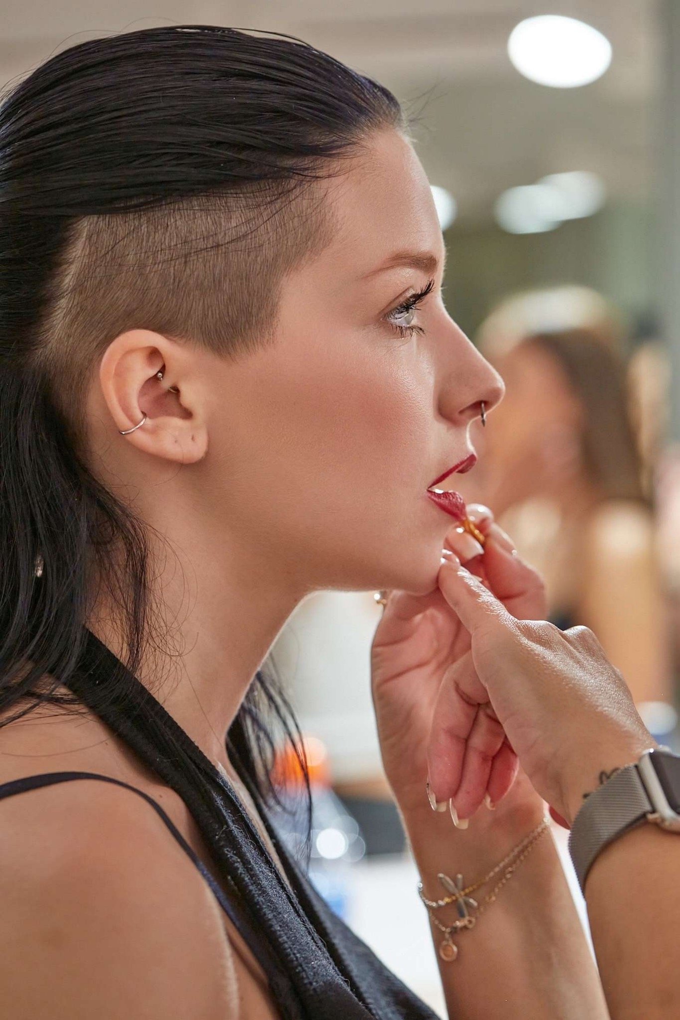 Modelo de maquillaje