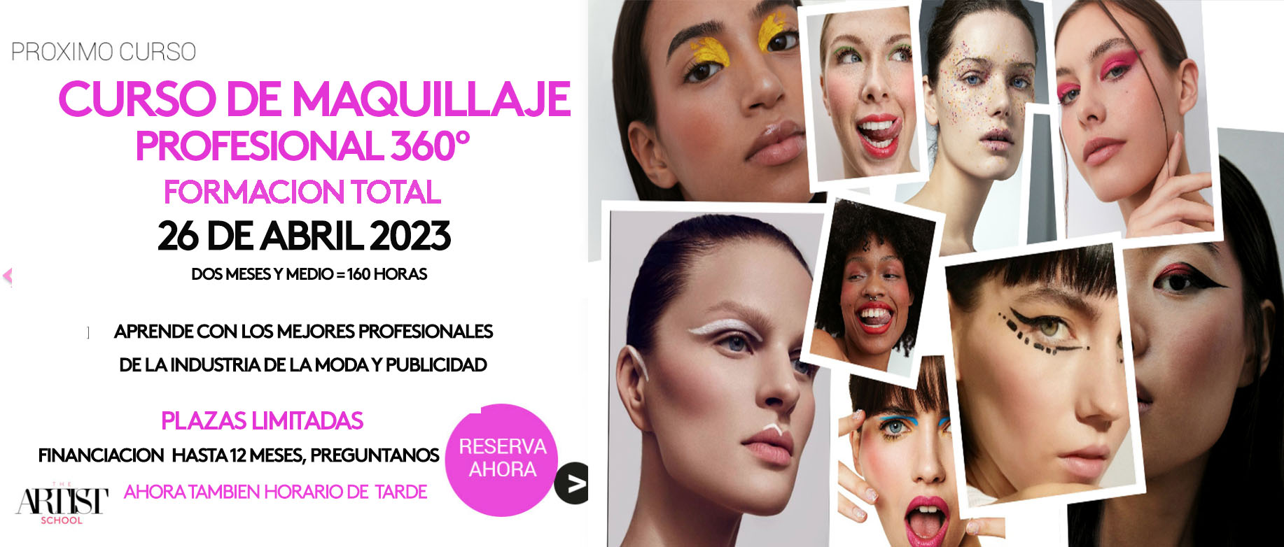 Escuela de maquillaje profesional Madrid | The Artist Talents School